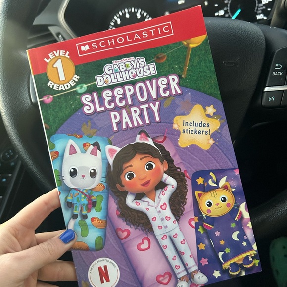Scholastic Gabby's Dollhouse Sleepover Party Book - Picture 1 of 1